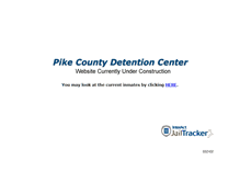 Tablet Screenshot of pikecountydetention.com